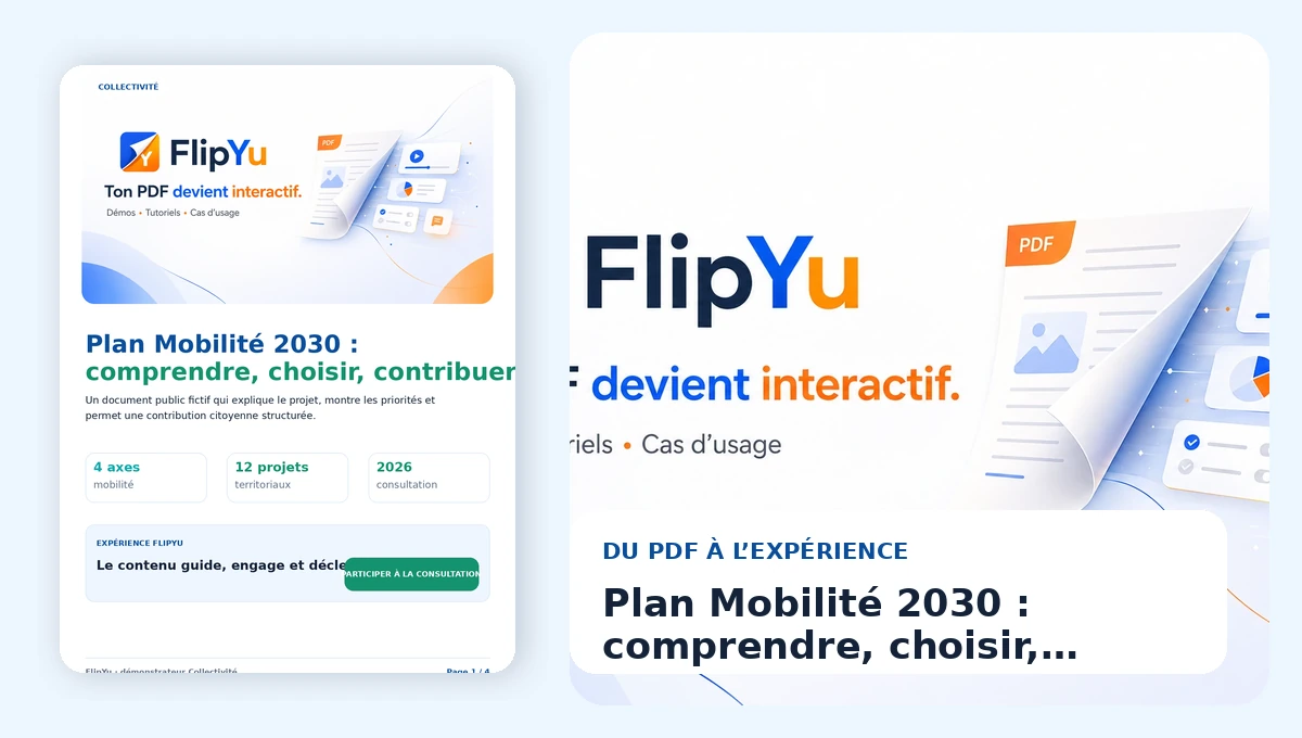 Collectivité : exemple d’expérience FlipYu en situation